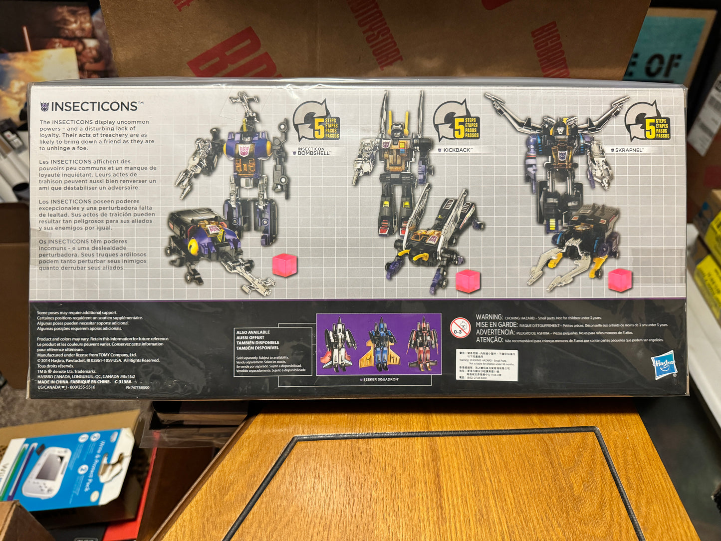 Transformers Insecticons Platinum Edition G1 Reissue