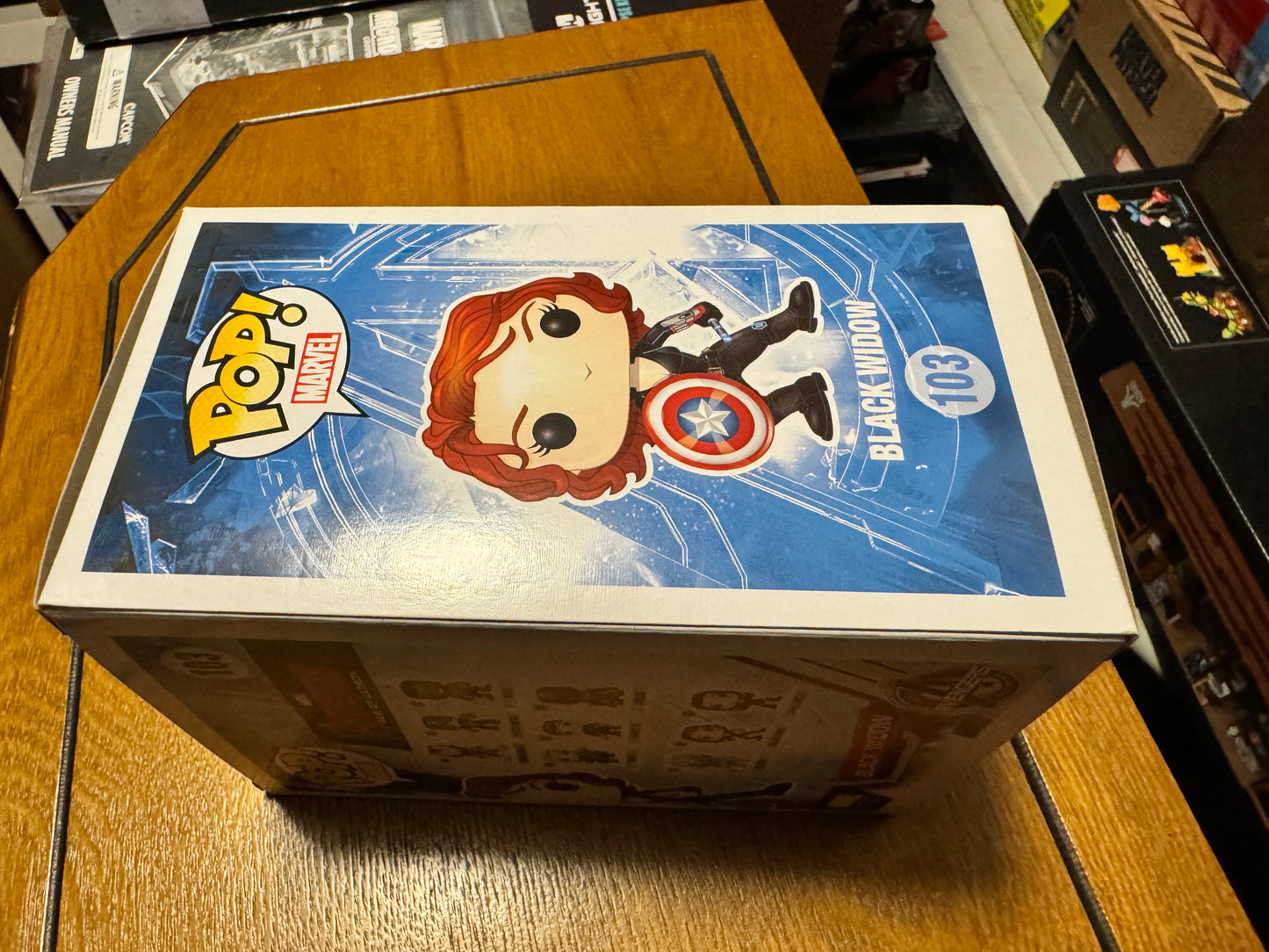 Funko Pop! Vinyl: Marvel - Black Widow (w/ Shield) - GameStop (Exclusive) #103