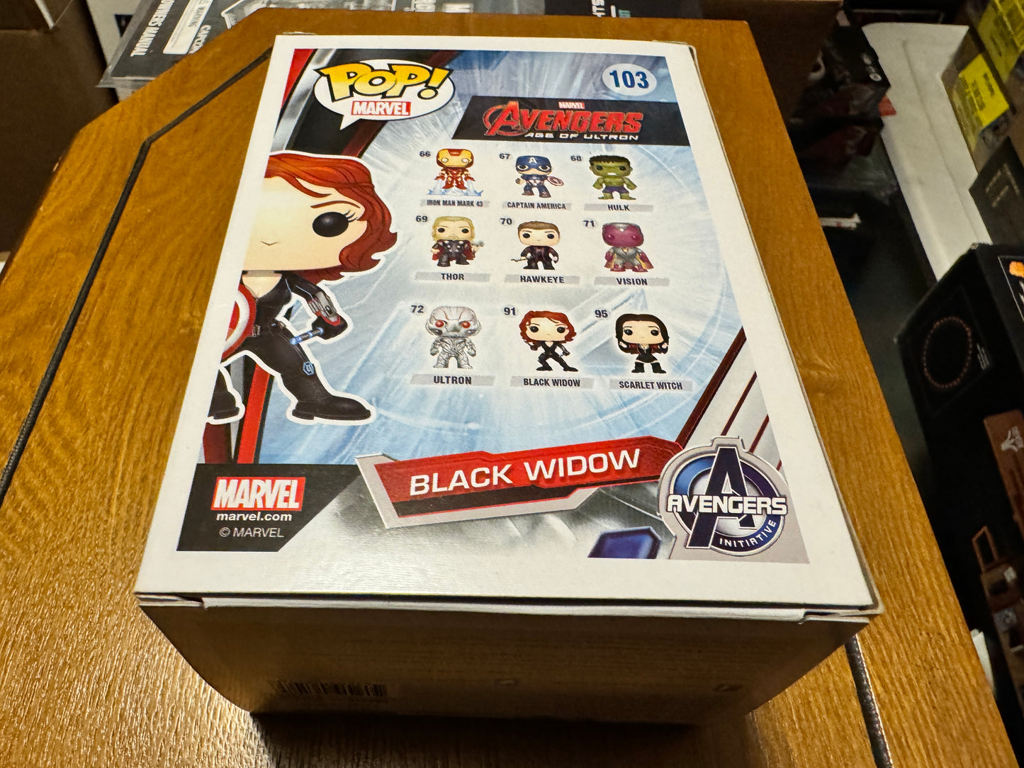 Funko Pop! Vinyl: Marvel - Black Widow (w/ Shield) - GameStop (Exclusive) #103
