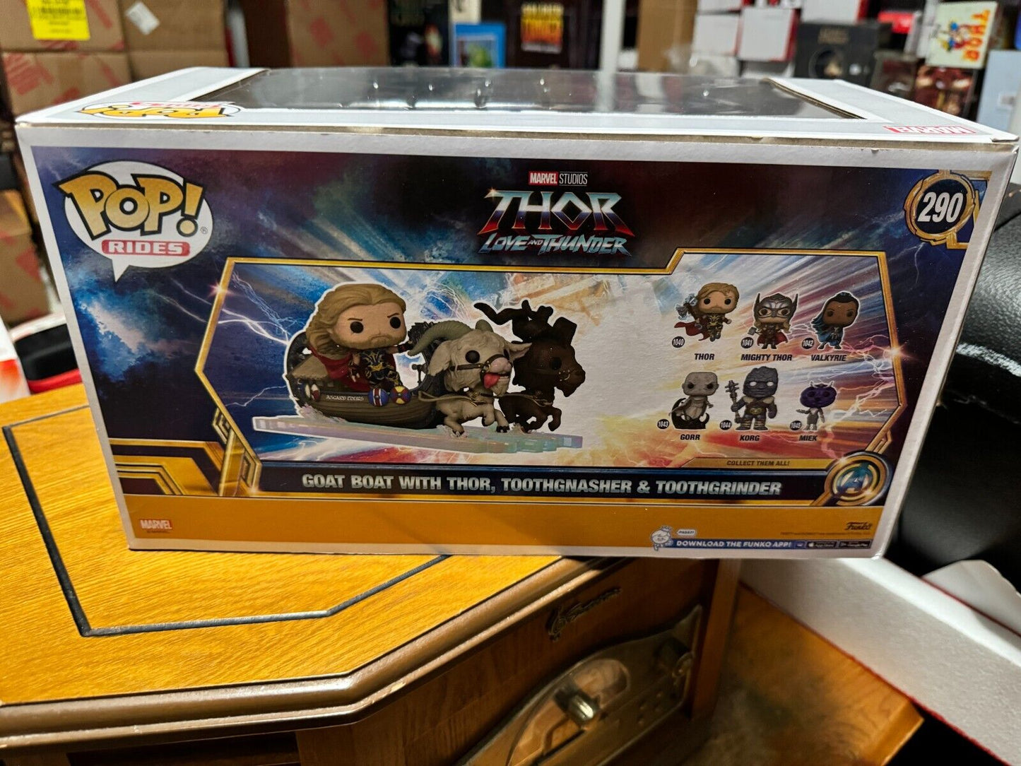 Funko Pop! Rides: Marvel - Thor Goat Boat #290