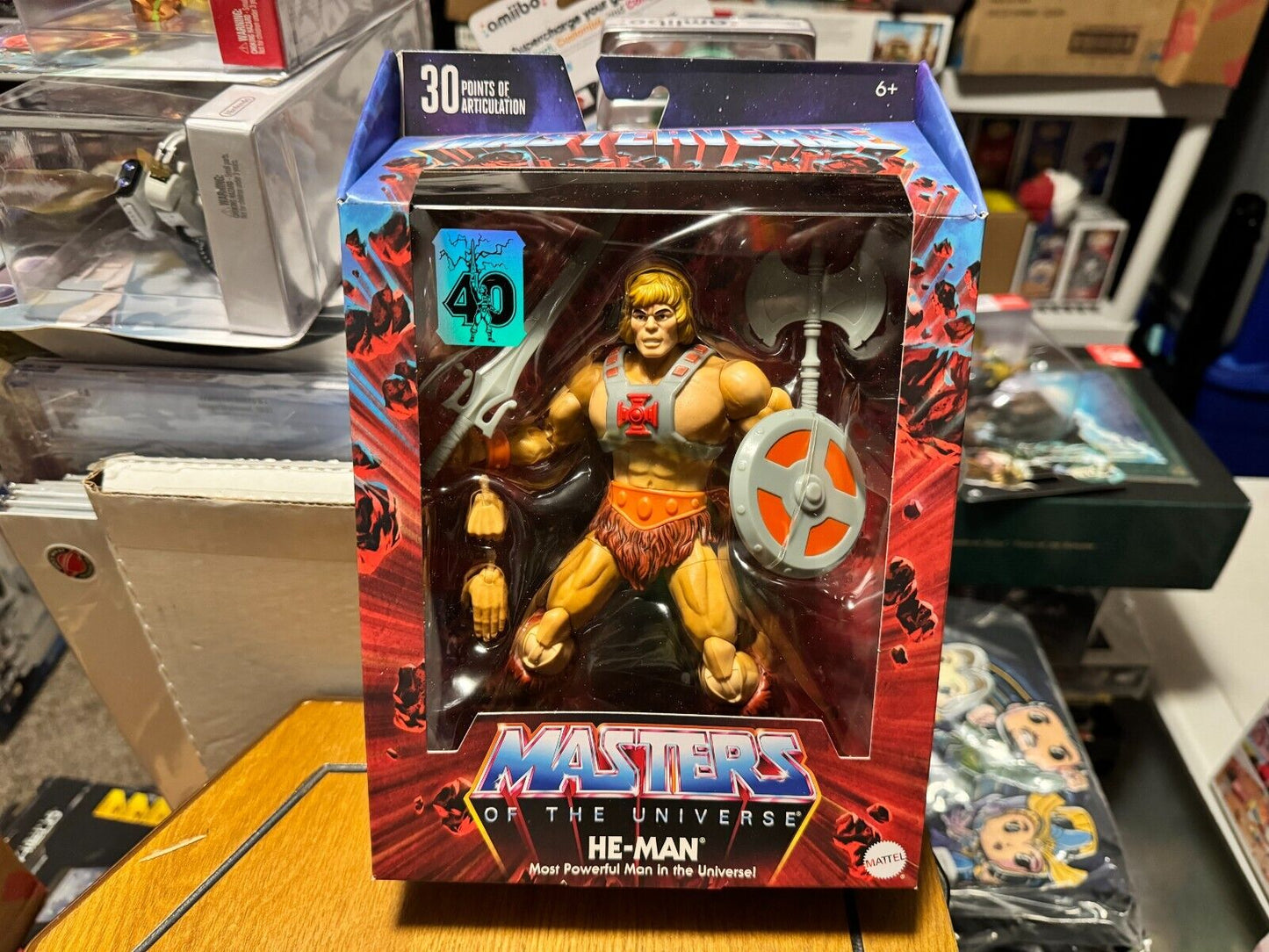 Mattel Masters of the Universe - Masterverse 40th Anniversary He-Man