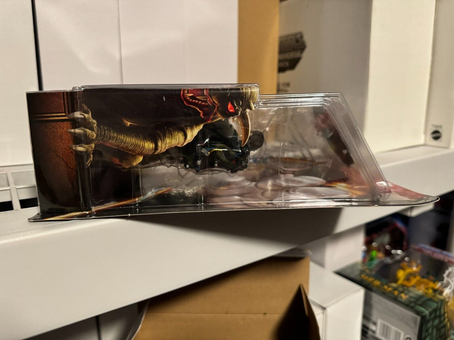 Mattel Ghostbusters Peter Venkman with mailer box