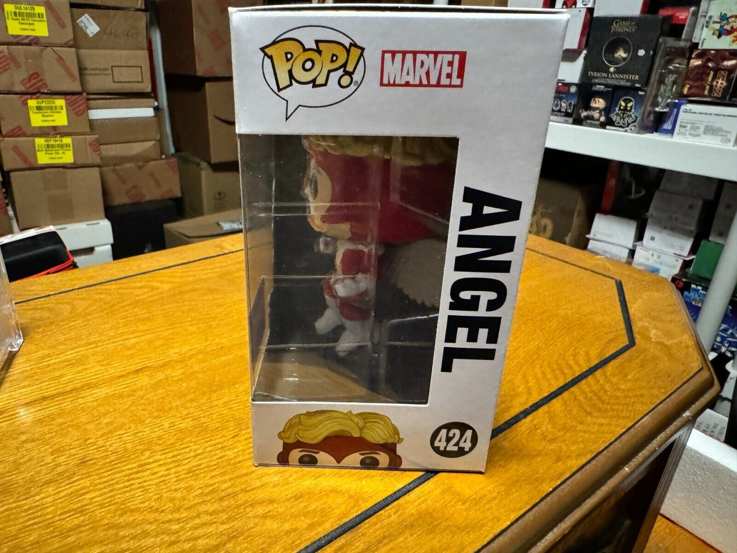 Funko Pop! Vinyl: Marvel - Angel - Amazon (Exclusive) #424