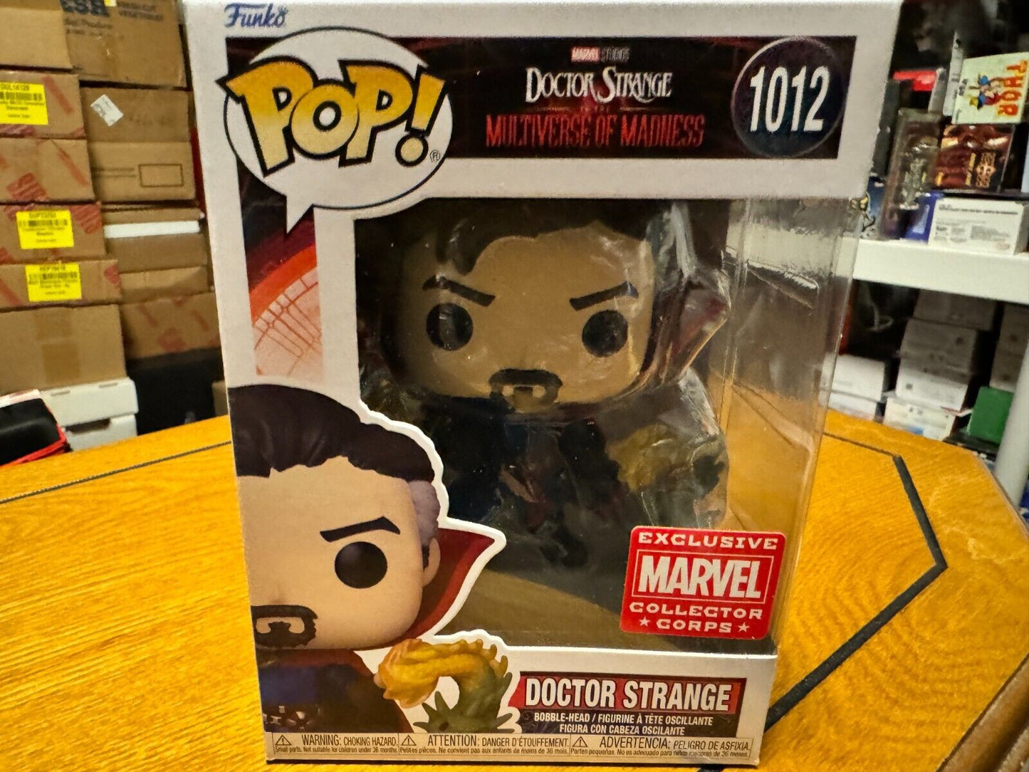 Funko Pop Marvel Collector Corps DOCTOR STRANGE Vinyl Figure 1012