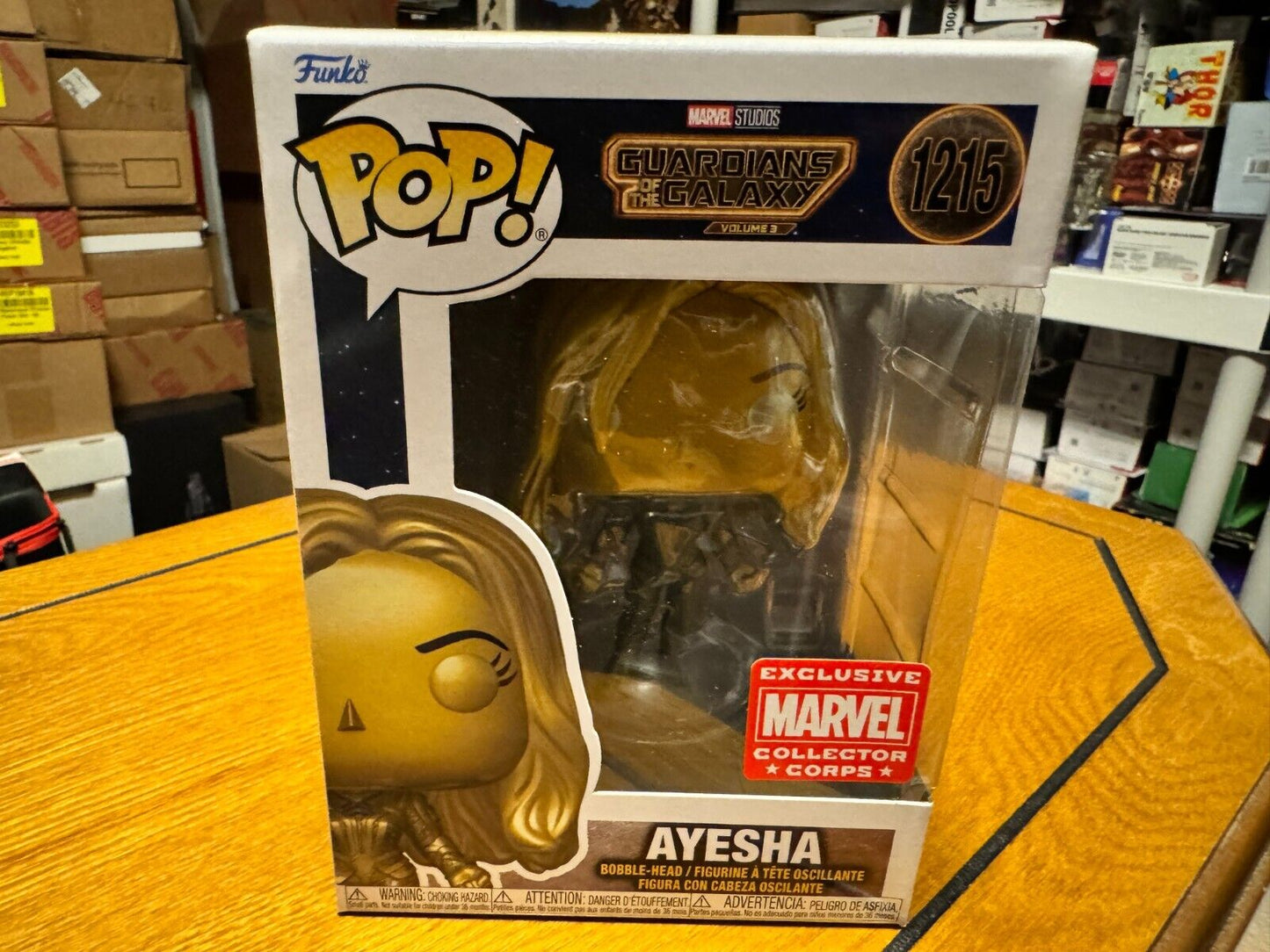 Funko Pop! Ayesha #1215 (Marvel Collector Corps)
