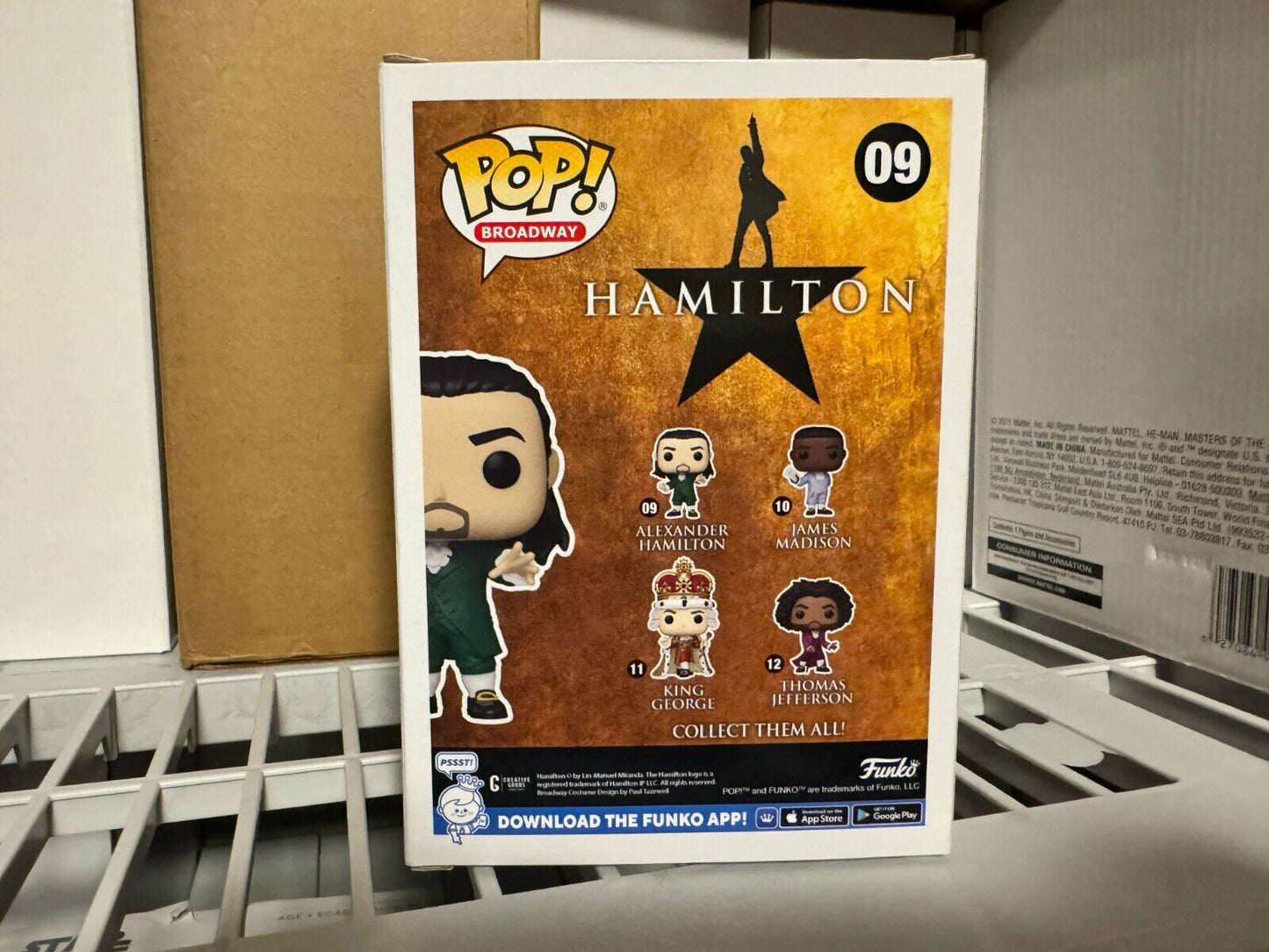 Funko Pop Hamilton - Alexander Hamilton #09 Broadway