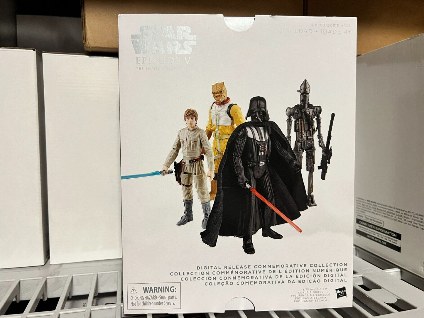 Star Wars 3.75'' Digital Release Commemorative Collection Set Episodes I-VI