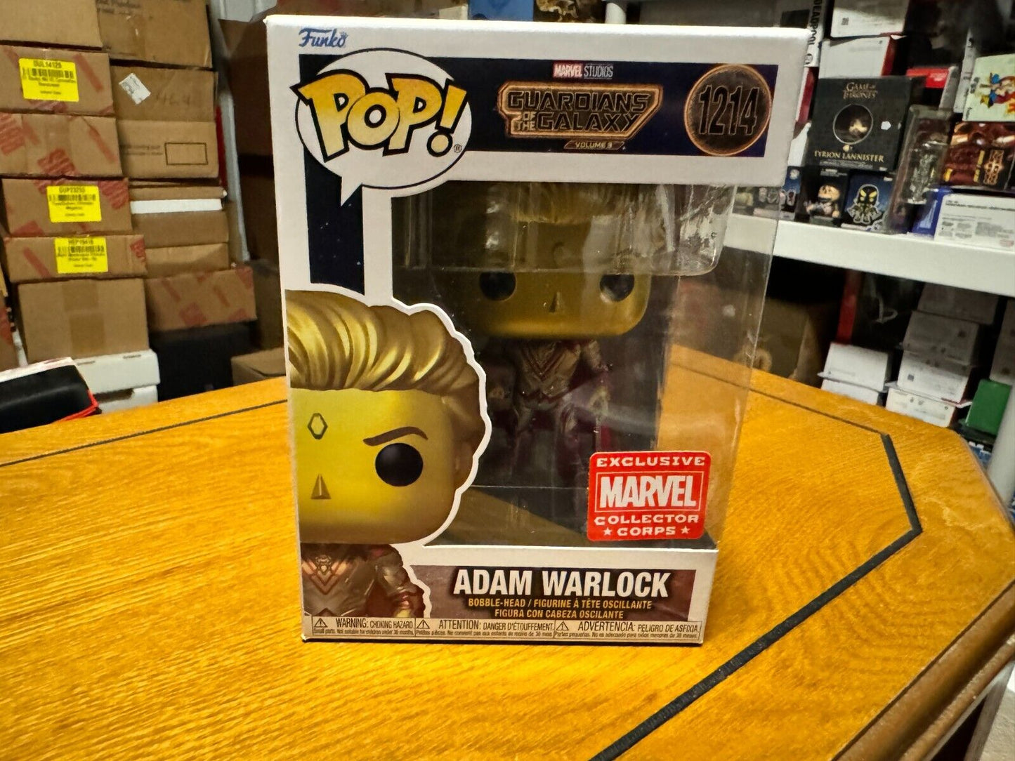 Funko Pop! Vinyl - Adam Warlock - Marvel Collector Corps (Exclusive) #1214
