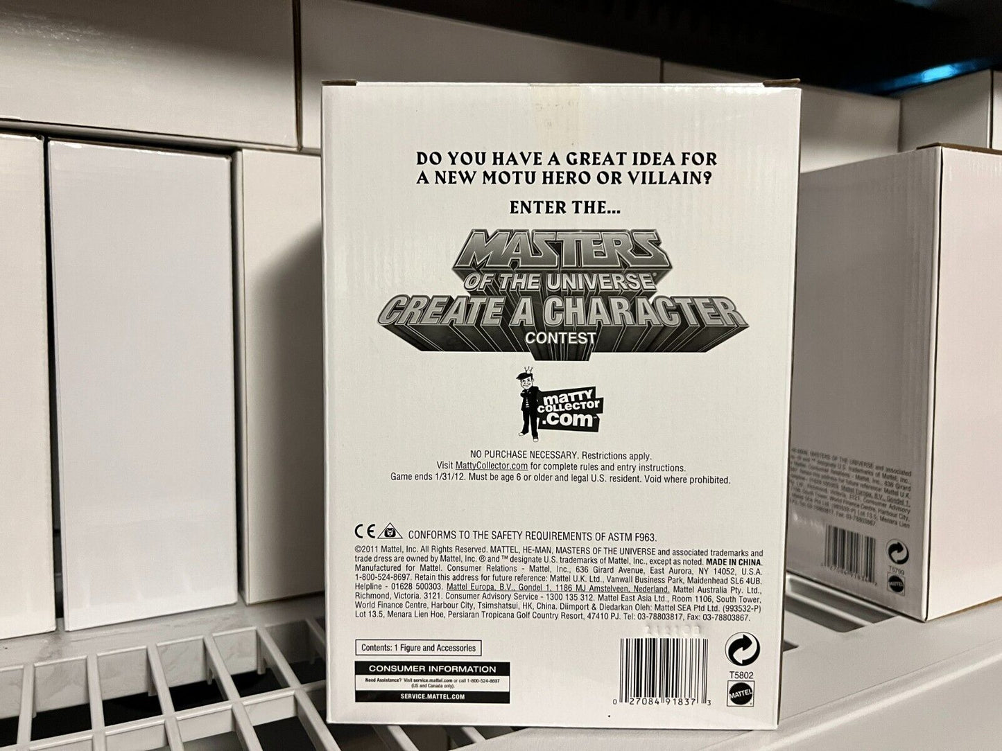 Mattel MOTU Classics Snout Spout with mailer box