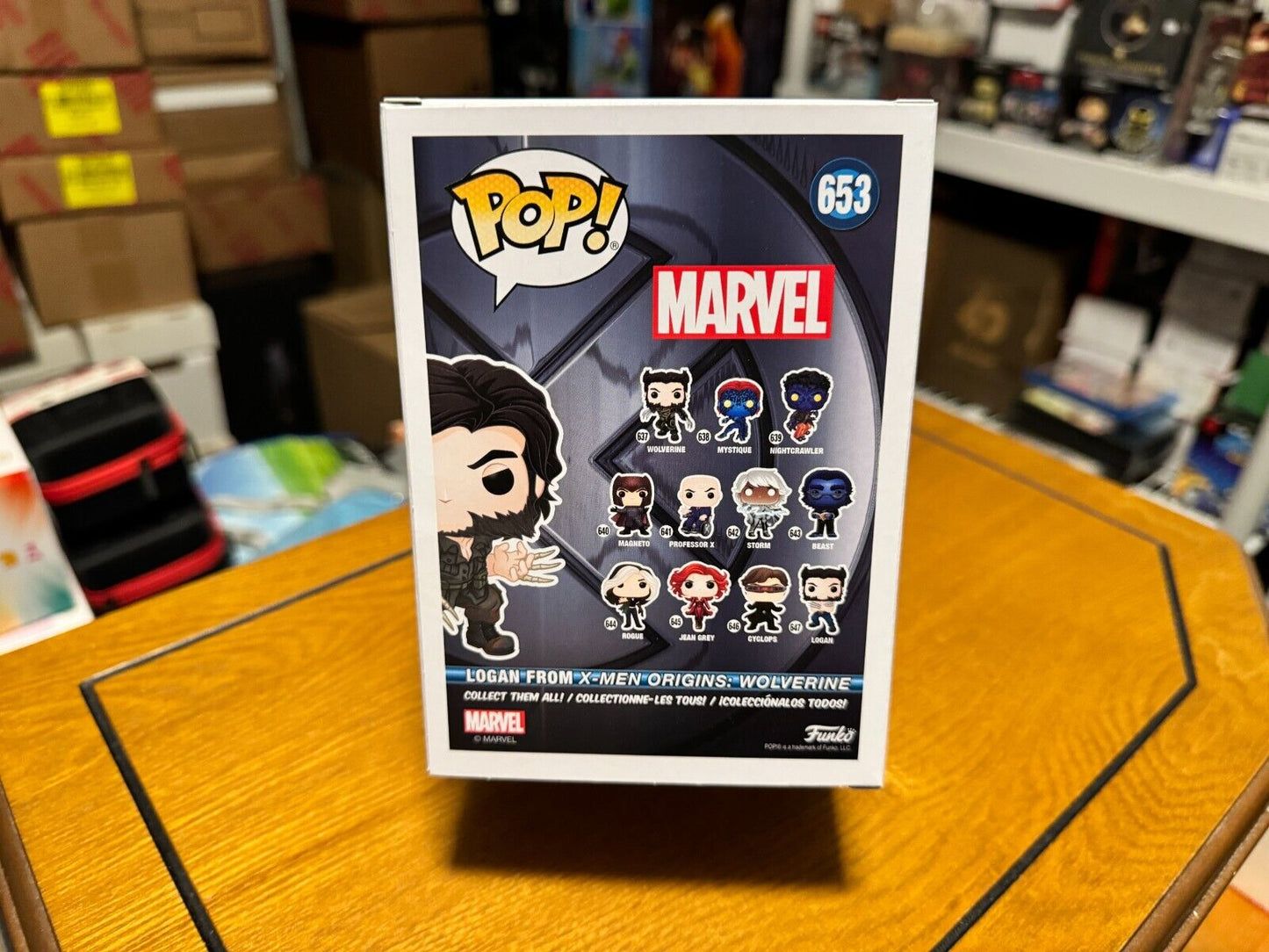 Funko Pop! Vinyl: Marvel - Logan - Collector Corps (Exclusive) #653