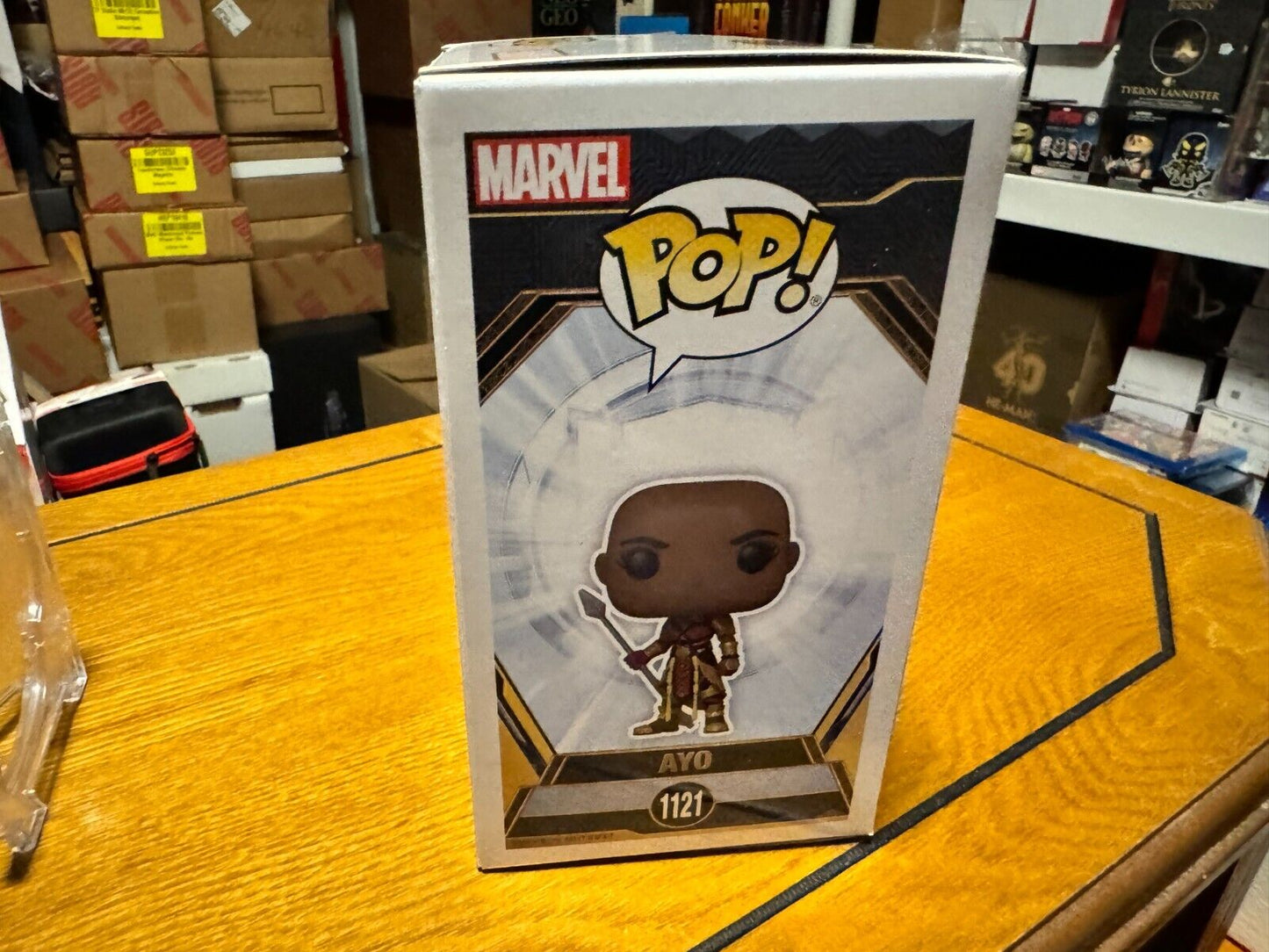 Funko Pop Black Panther Wakanda Forever Ayo #1121 Collector Corps Exclusive