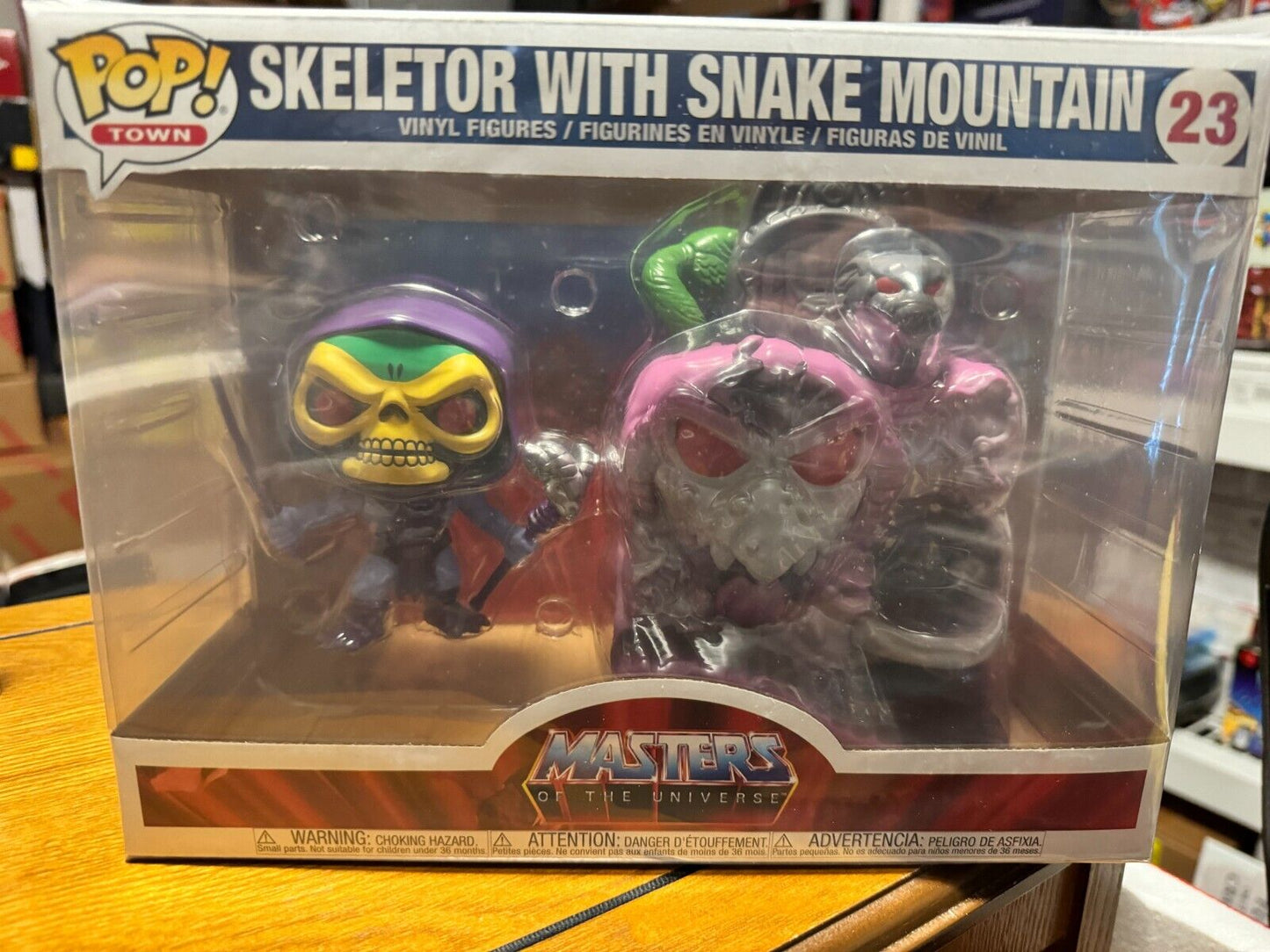 Funko Pop! Town: Masters of the Universe - Skeletor with Snake Mountain #23