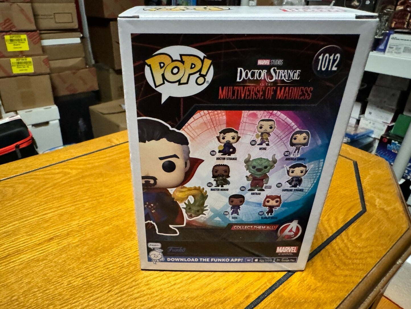 Funko Pop Marvel Collector Corps DOCTOR STRANGE Vinyl Figure 1012