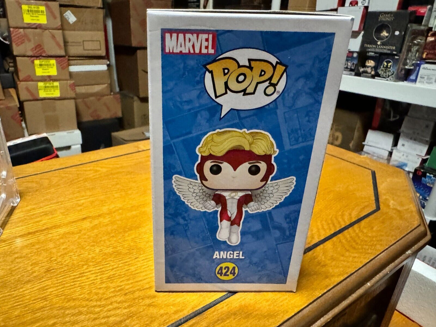 Funko Pop! Vinyl: Marvel - Angel - Amazon (Exclusive) #424