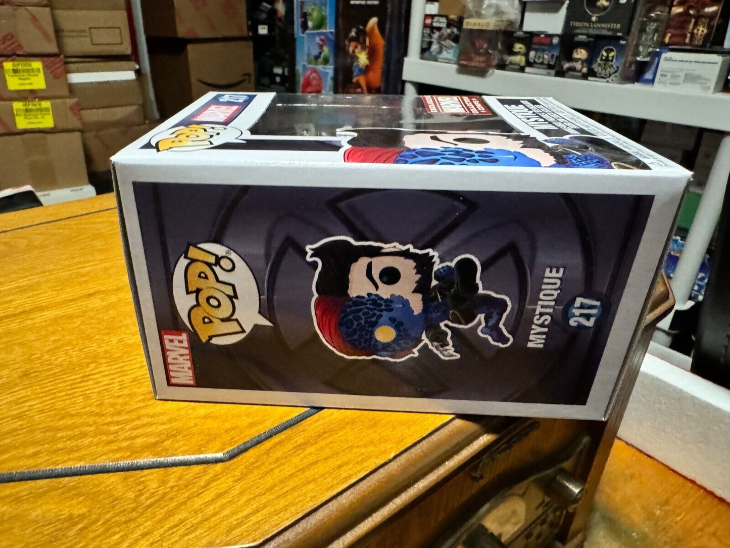 Funko Pop! Vinyl: Marvel Mystique Exclusive Marvel Collector Corps #217