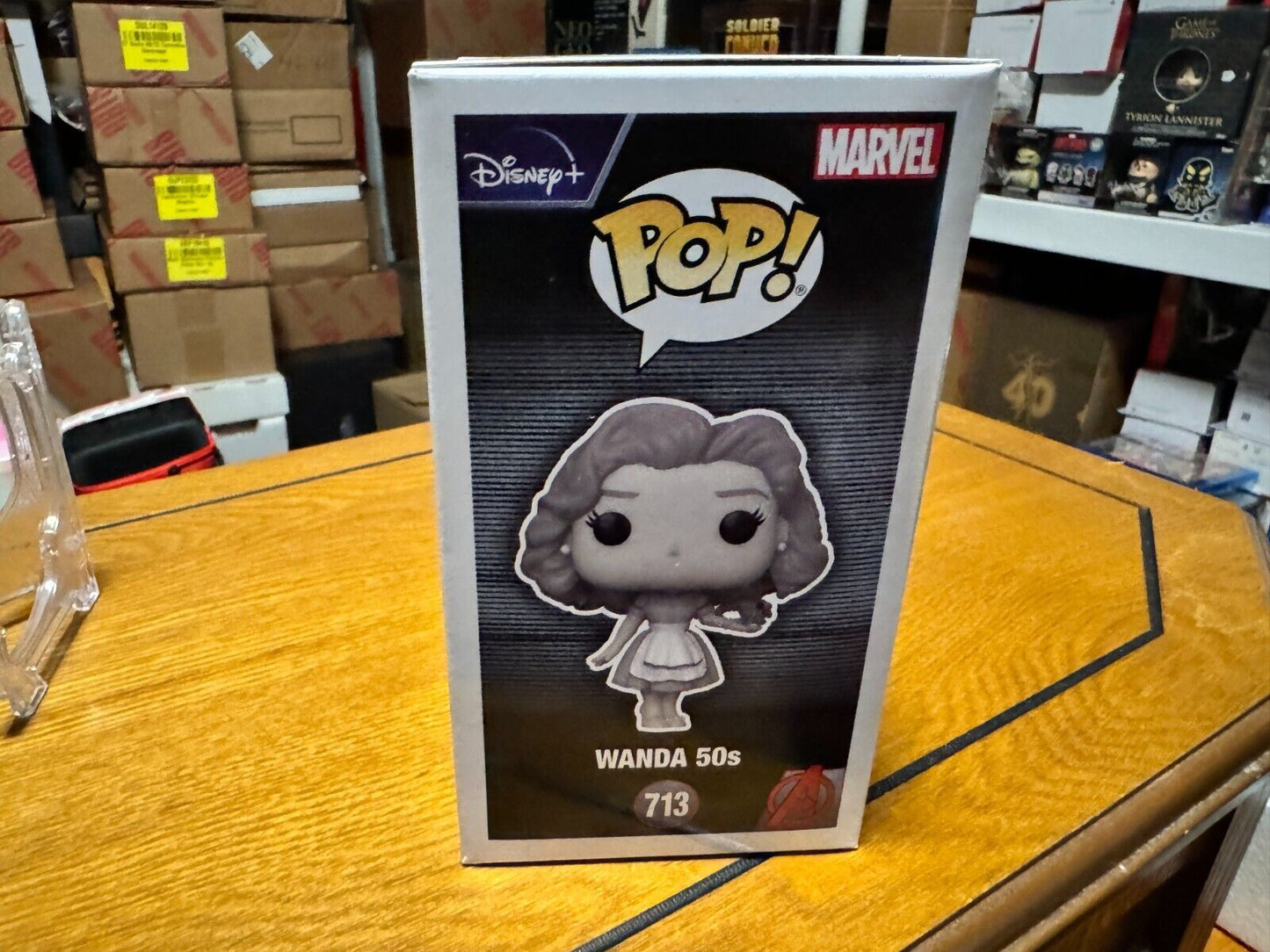 Funko Pop! Marvel - 50's Wanda (Black & White) #713 As Seen On WandaVision!
