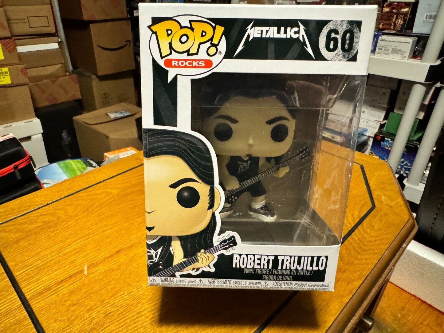 Funko Pop! Rocks Metallica Robert Trujillo #60