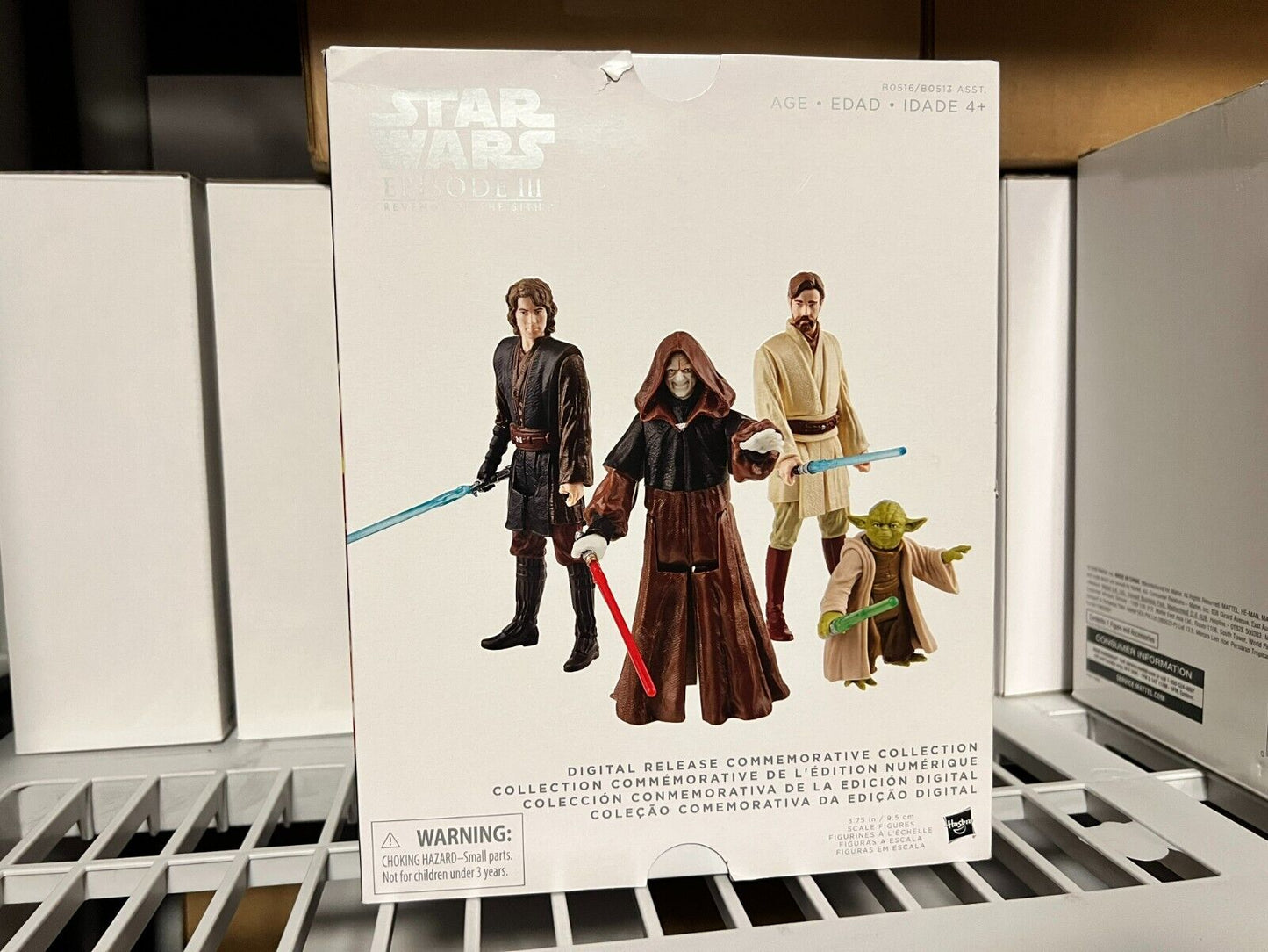 Star Wars 3.75'' Digital Release Commemorative Collection Set Episodes I-VI