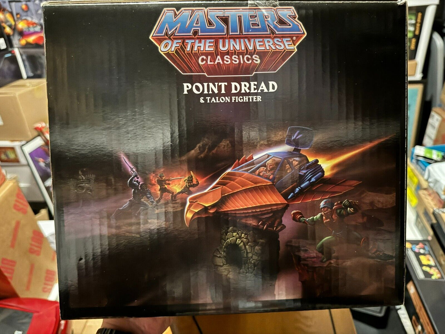Mattel MOTU Classics Point Dread Talon Fighter with Teela Figure
