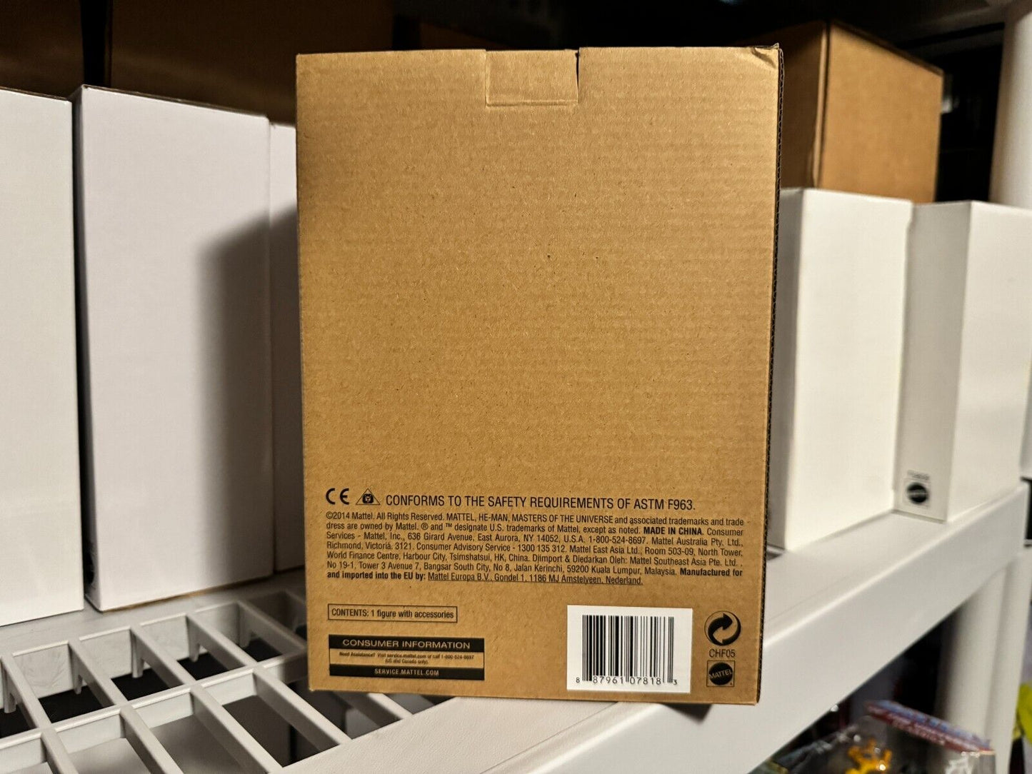 Mattel MOTU Classics Lizard Man with mailer box