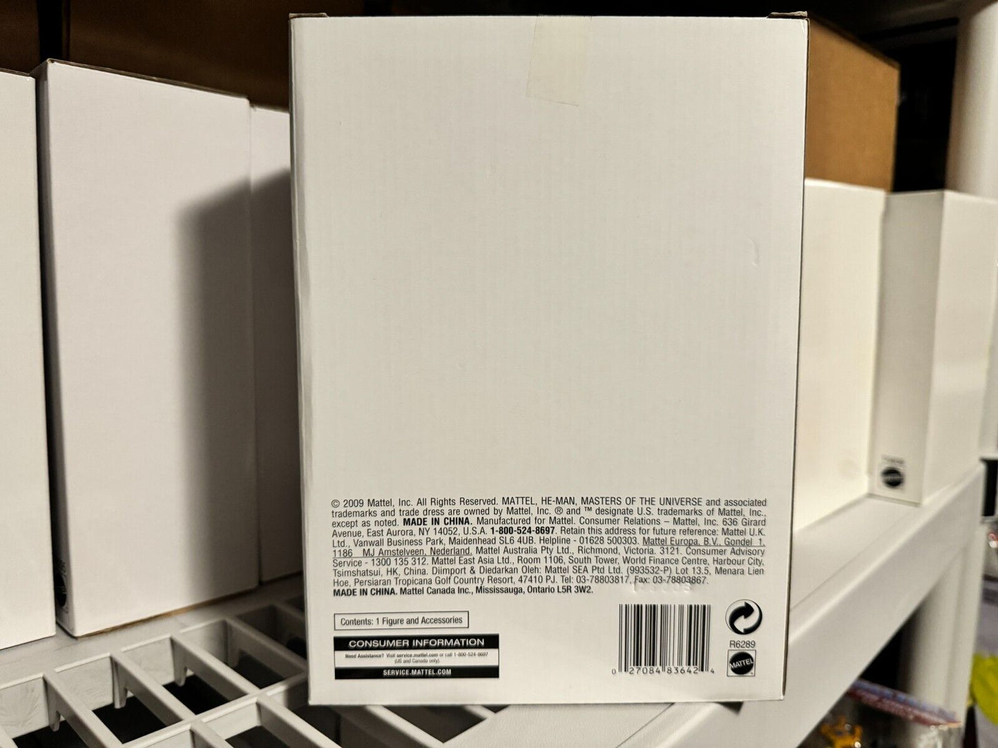 Mattel MOTU Classics She-Ra with mailer box