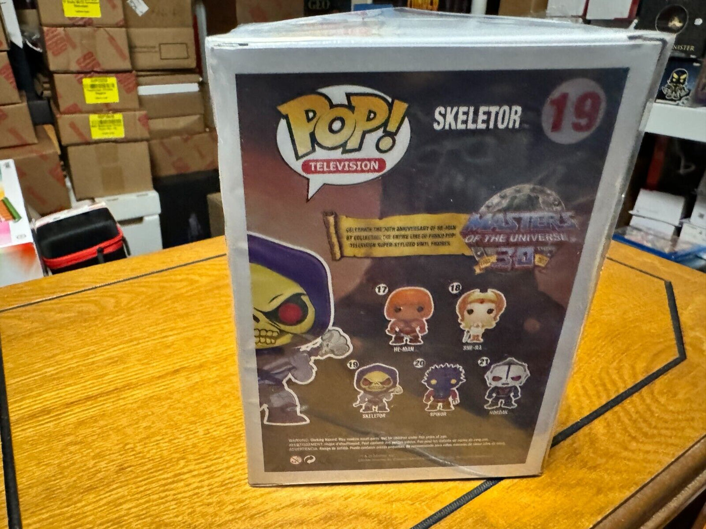Funko Pop! Vinyl: Masters of the Universe - Skeletor #19
