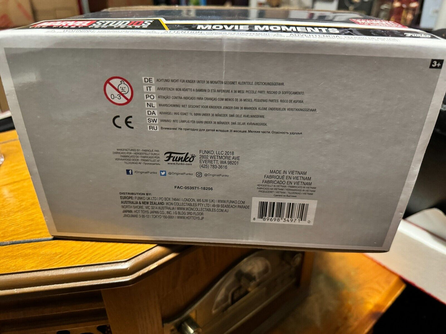 WHIPLASH VS. IRON MAN - Funko POP! Movie Moments #361 Marvel Collector Corps