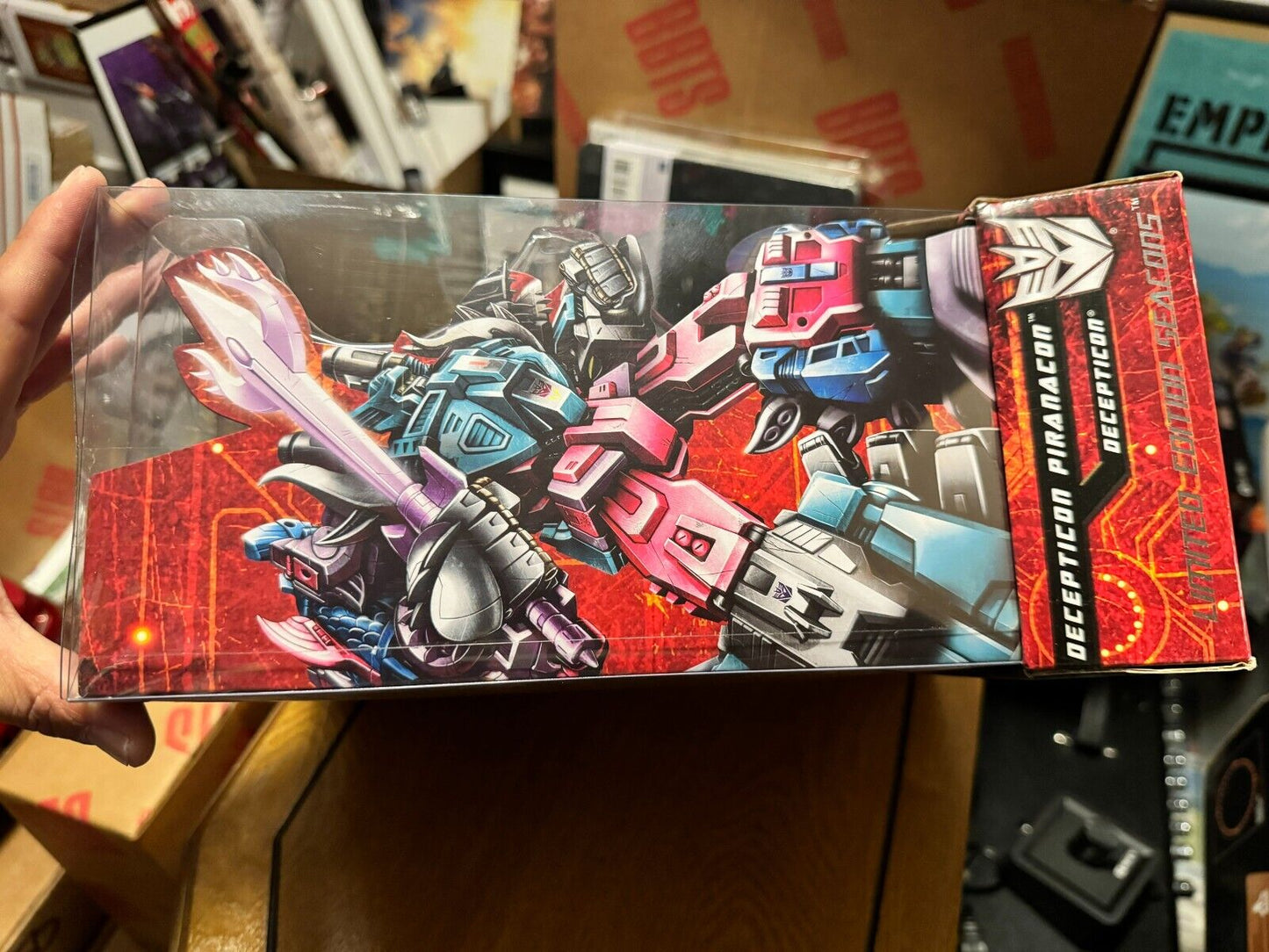 Transformers BBTS Exclusive Limited Edition Seacons Piranacon
