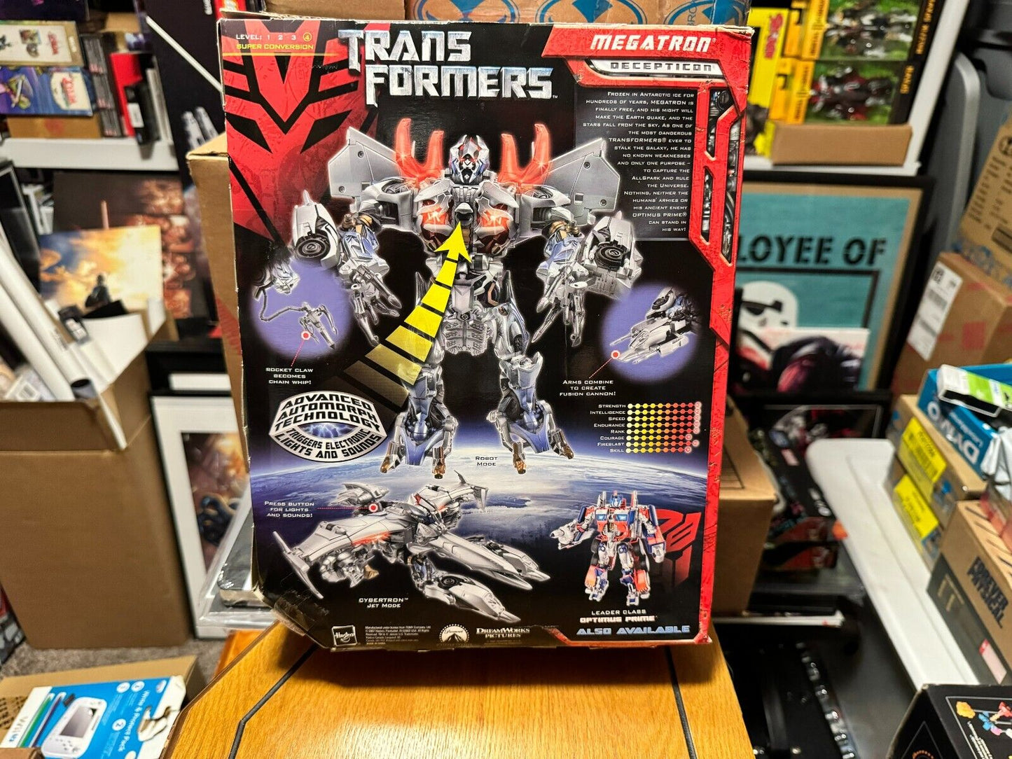 Hasbro Transformers Movie Leader Class Megatron (2007)