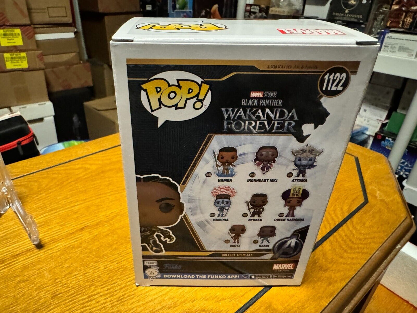 Funko Pop! Vinyl - Black Panther - Marvel Collector Corps (Exclusive) #1122