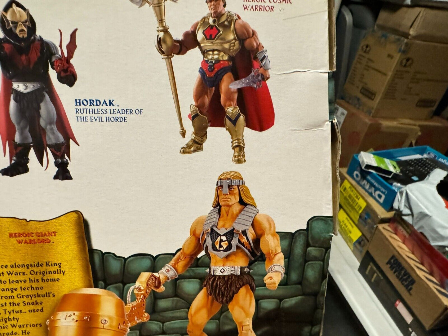 Mattel MOTU Classics Tytus 12" Figure with mailer box