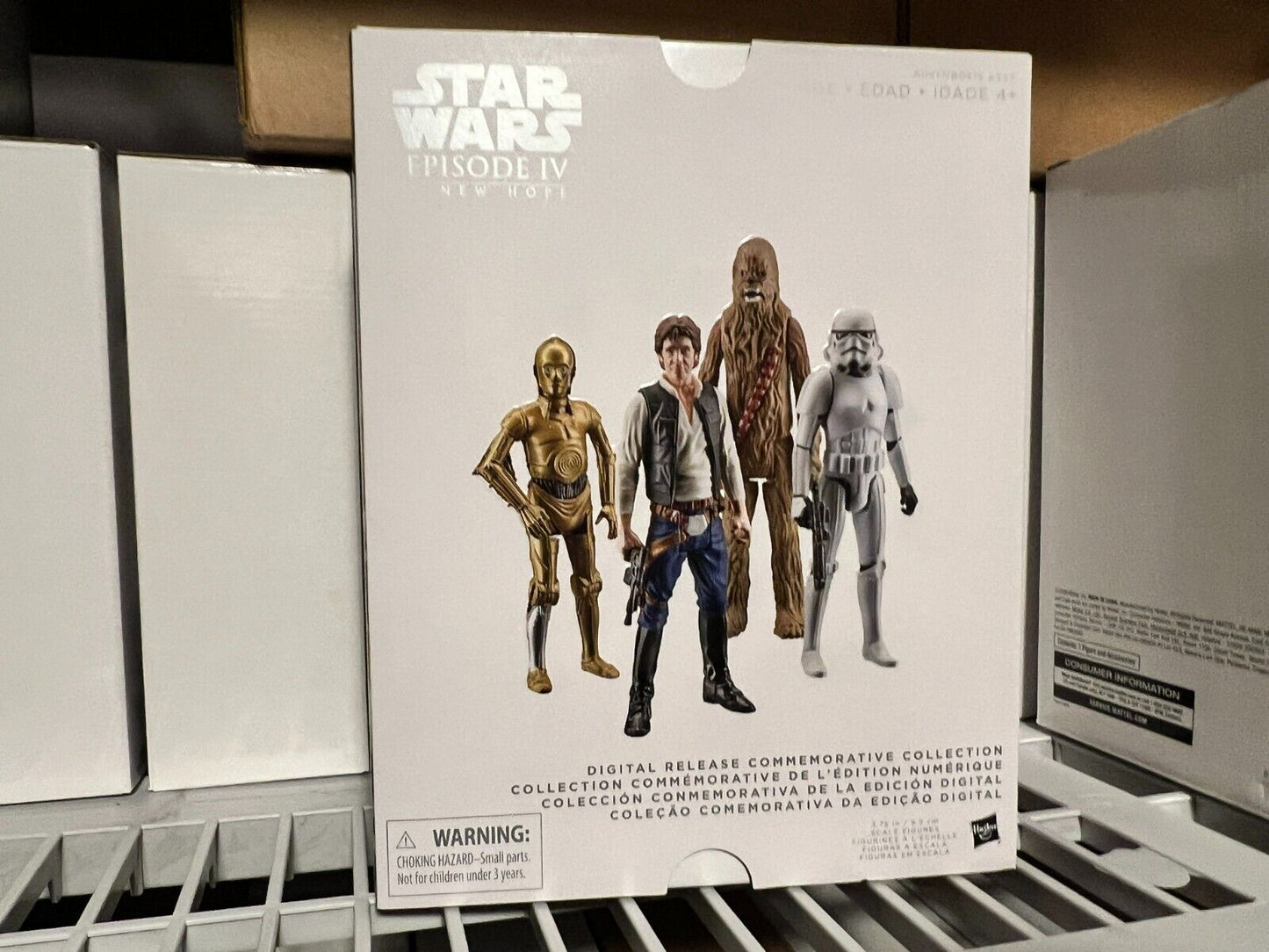Star Wars 3.75'' Digital Release Commemorative Collection Set Episodes I-VI