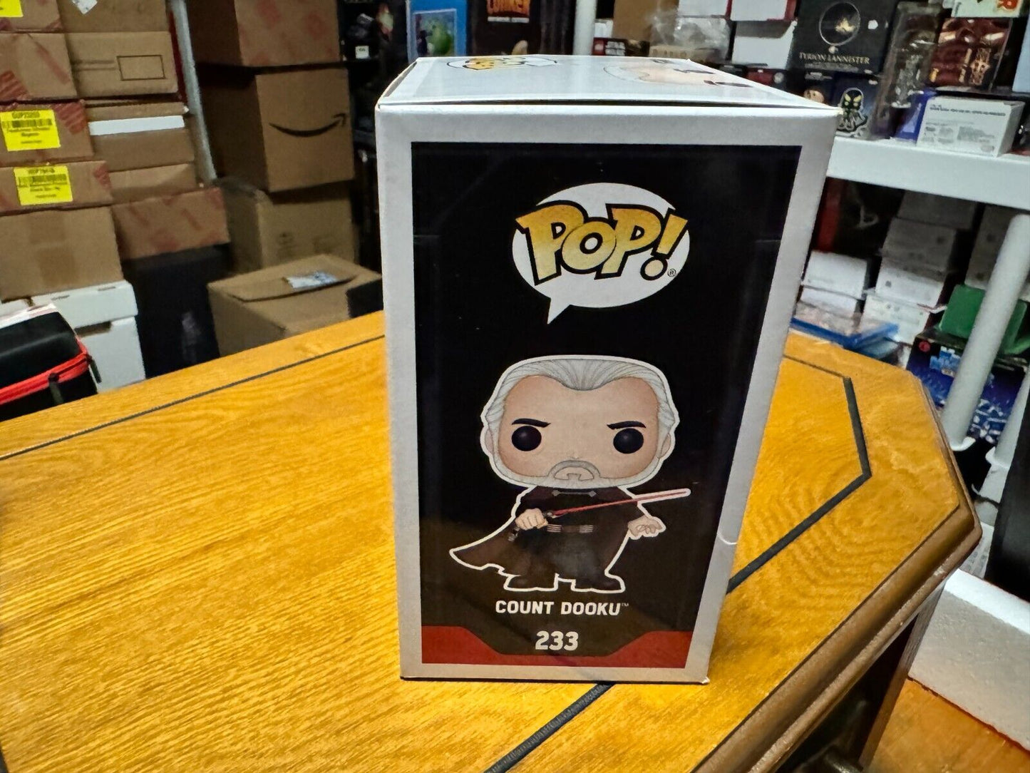 Funko Pop! Vinyl: Star Wars - Count Dooku - Smuggler's Bounty (Exclusive) #233