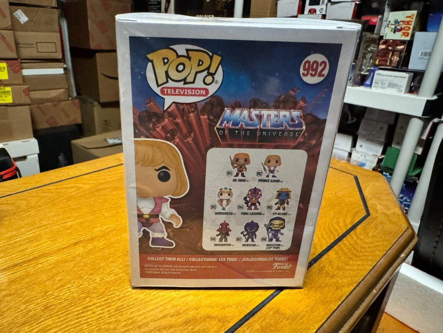 Funko Pop! Vinyl: Masters of the Universe - Prince Adam #992