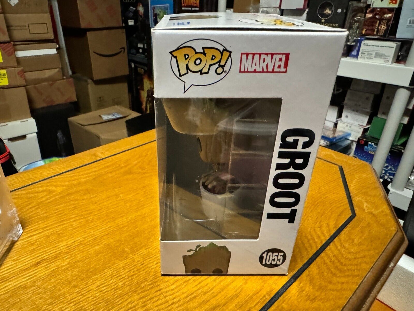 Funko Pop! Vinyl: Marvel - Groot - Marvel Collector Corps (Exclusive) #1055
