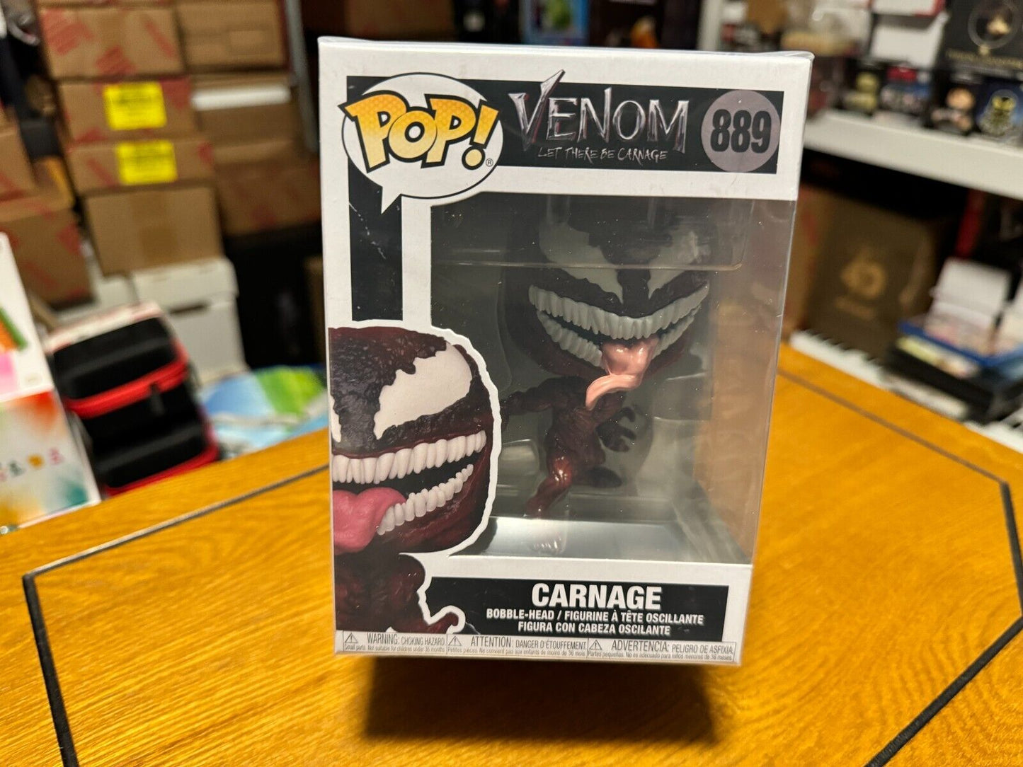 Funko Pop! Vinyl: Marvel - Venom: Let There Be Carnage - Carnage #889