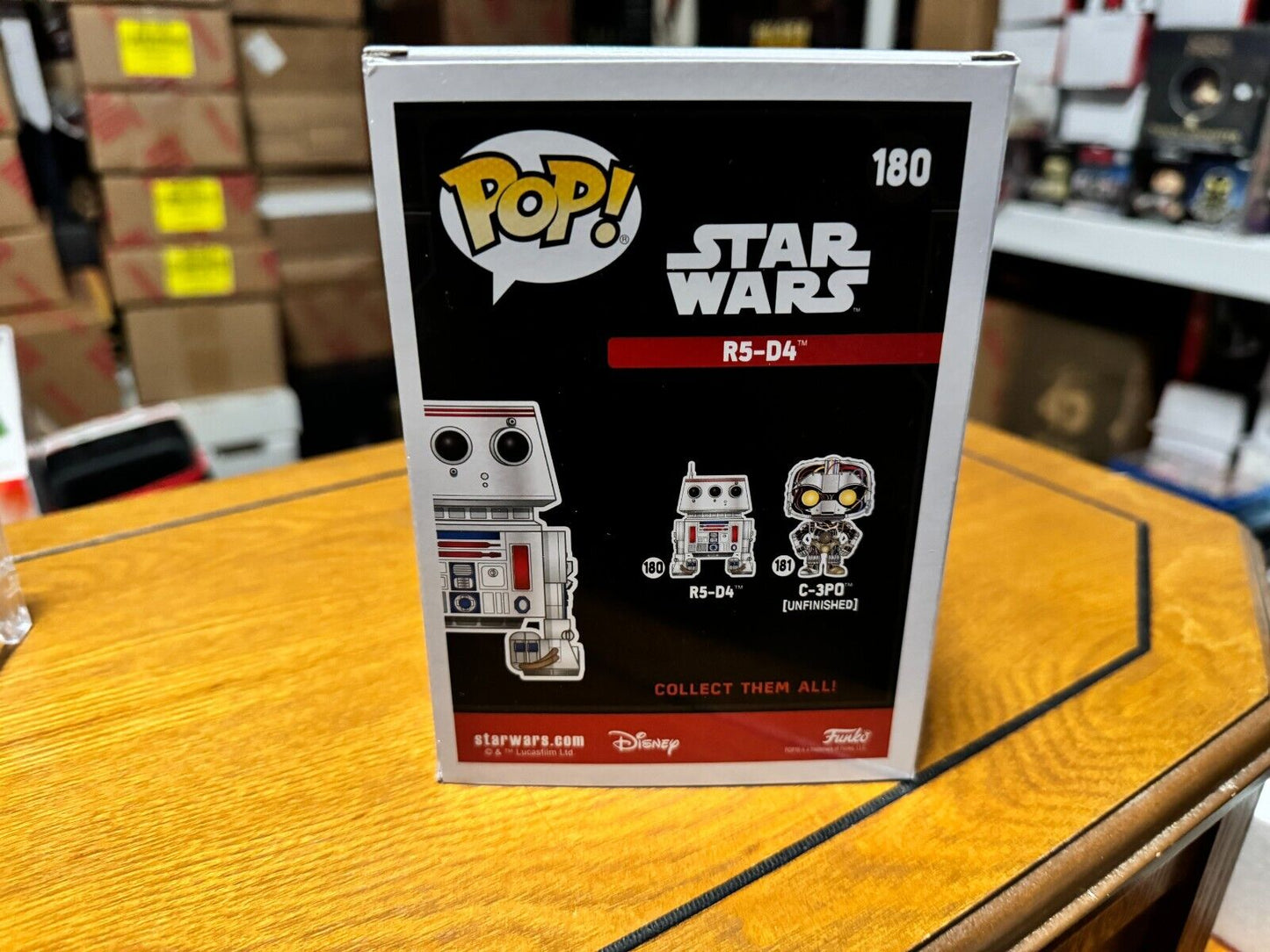 Funko Pop! Vinyl: Star Wars - R5-D4 #180