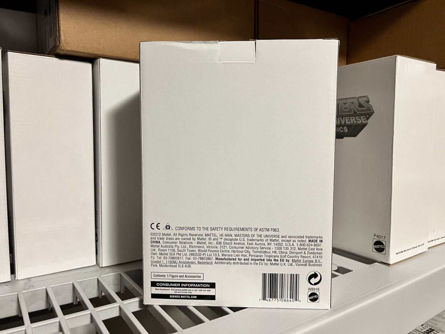 Mattel MOTU Classics The Mighty Spector with mailer box