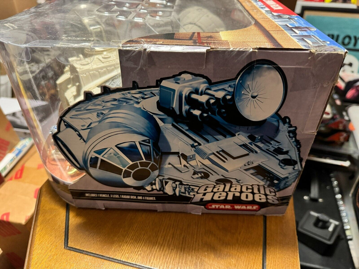 2007 Star Wars Galactic Heroes Millennium Falcon (Walmart Exclusive)