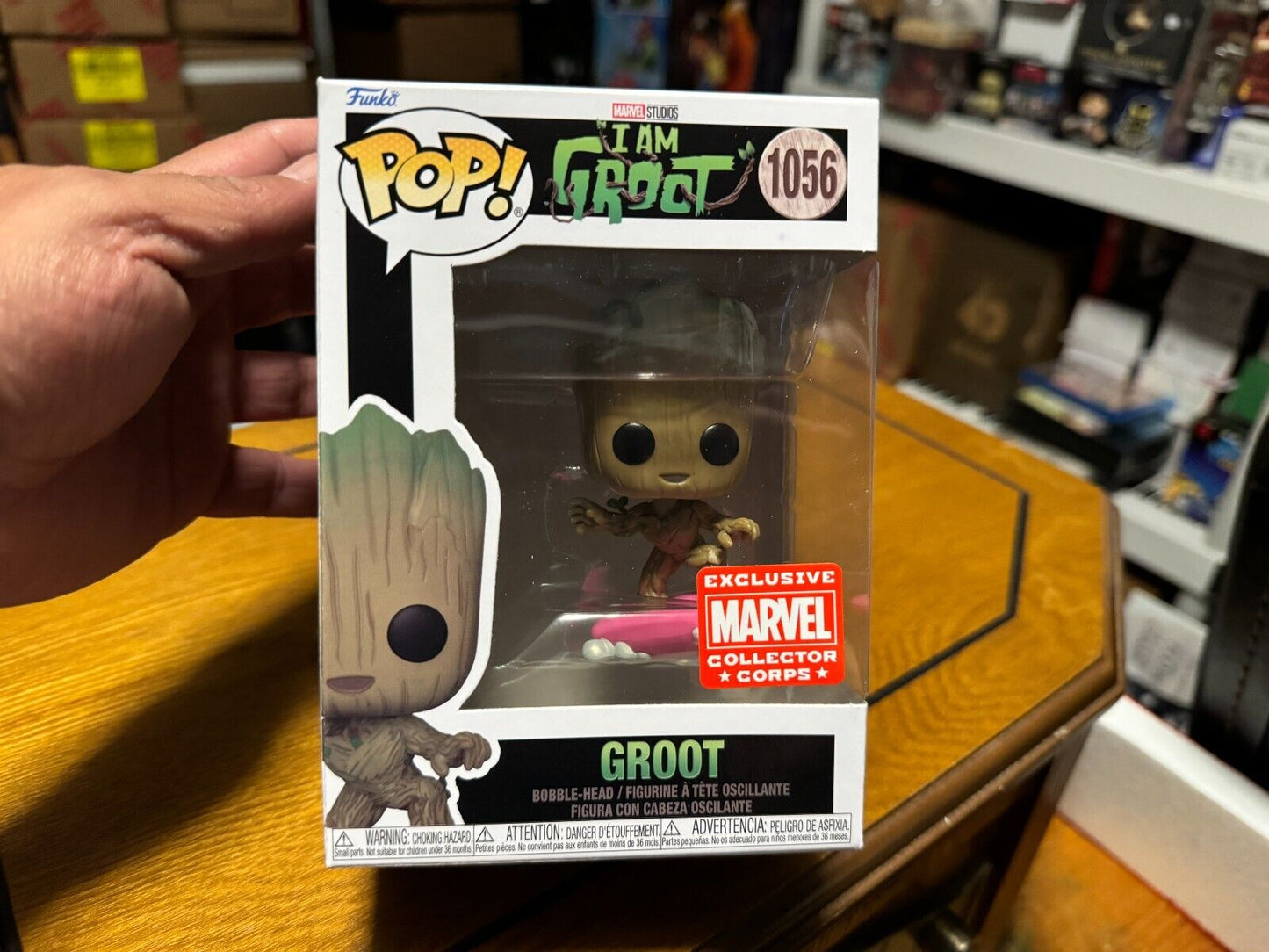 Funko Pop! Vinyl: Marvel - Groot - Amazon (Exclusive) #1056