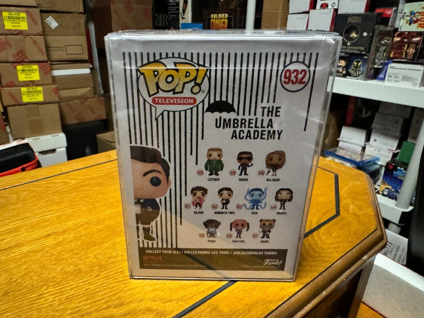 Funko Pop! Vinyl: The Umbrella Academy - Number Five #932