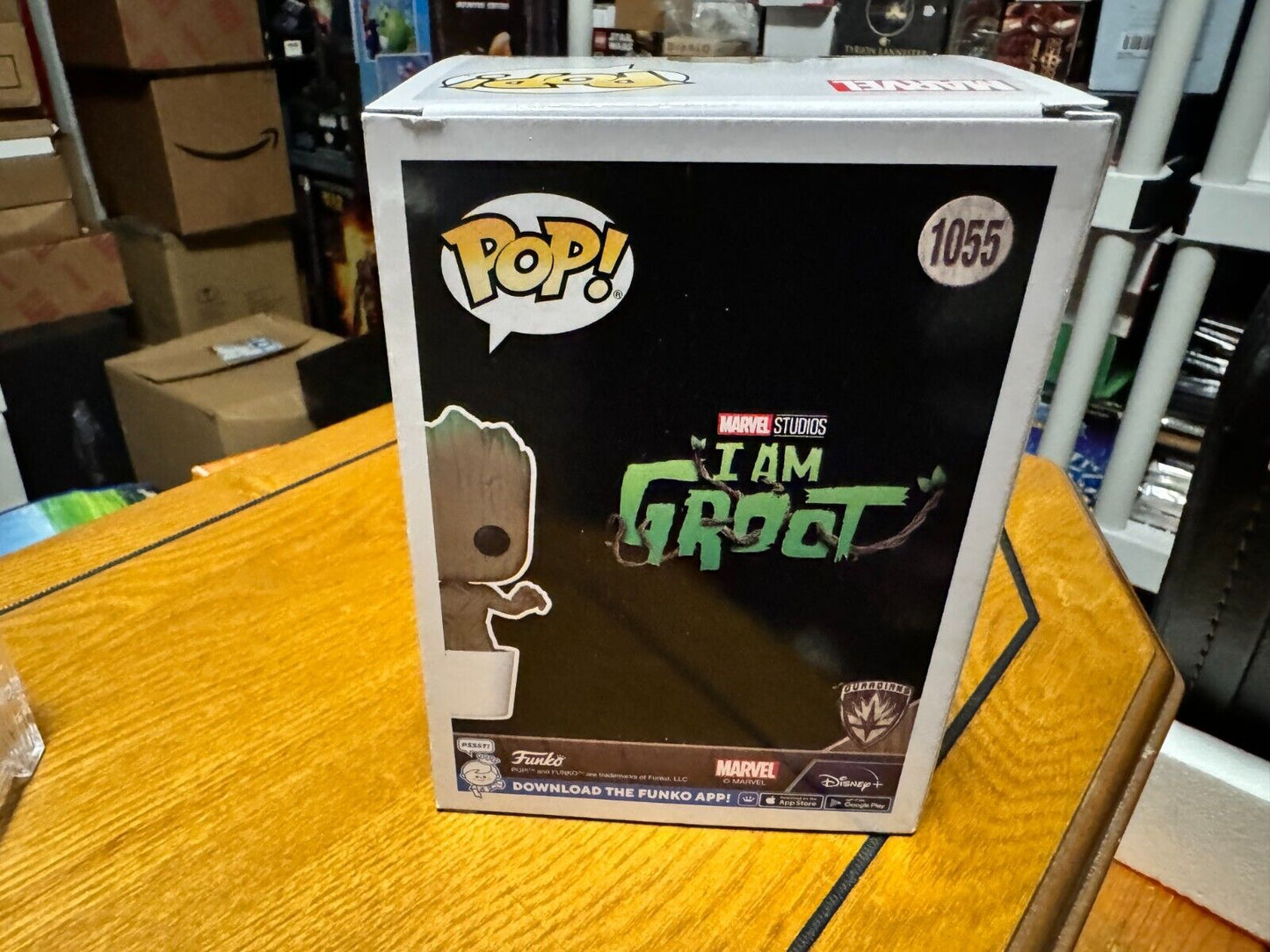 Funko Pop! Vinyl: Marvel - Groot - Marvel Collector Corps (Exclusive) #1055