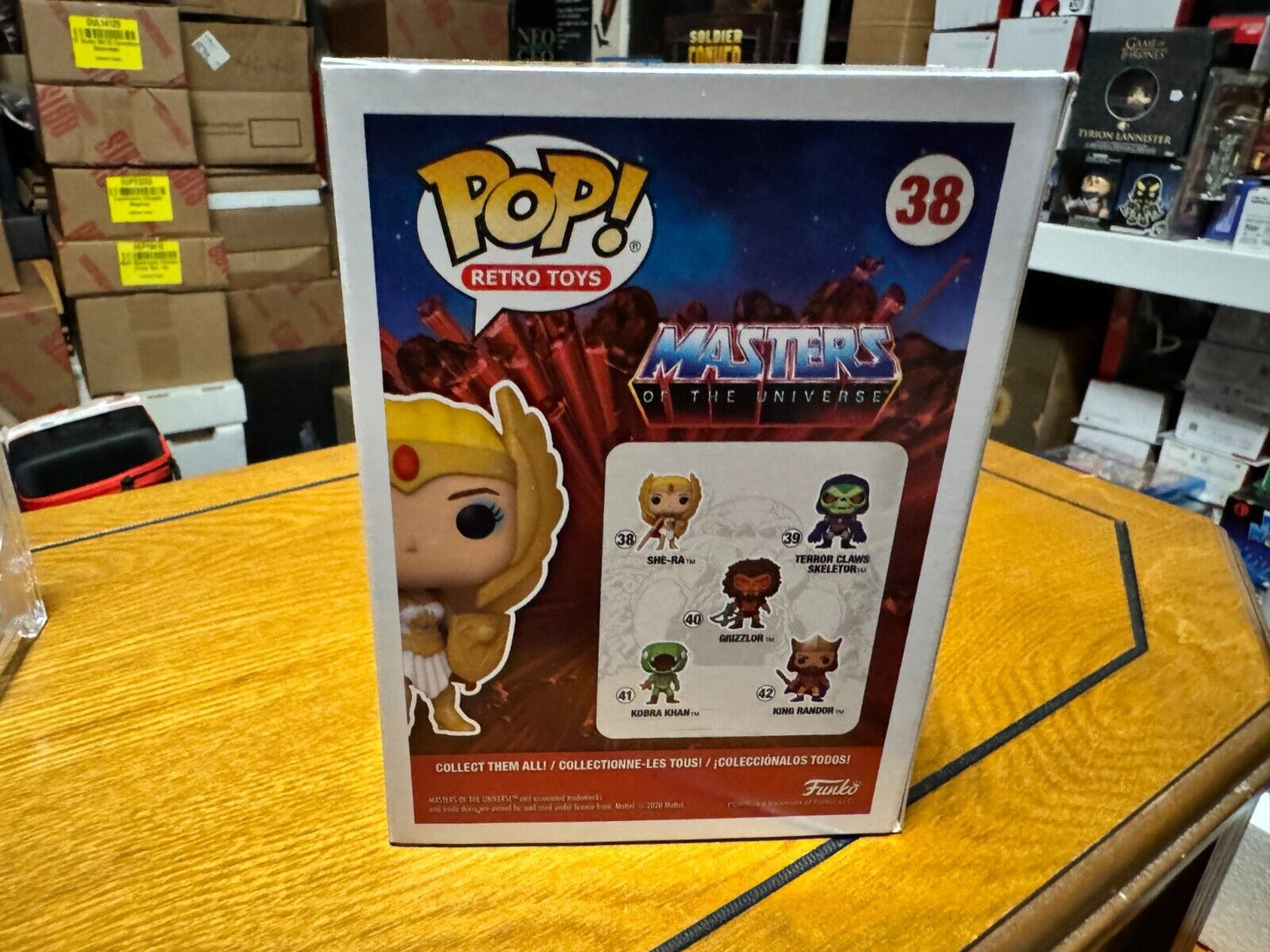 Funko Pop! Vinyl: Masters of the Universe - She-Ra (Glows in the Dark) #38