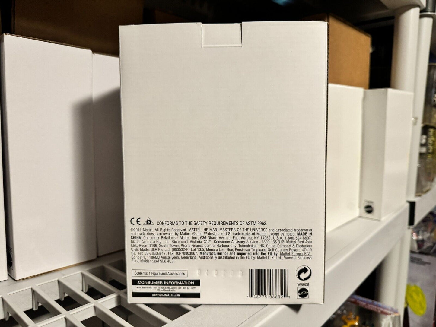 Mattel MOTU Classics Kobra Khan with mailer box