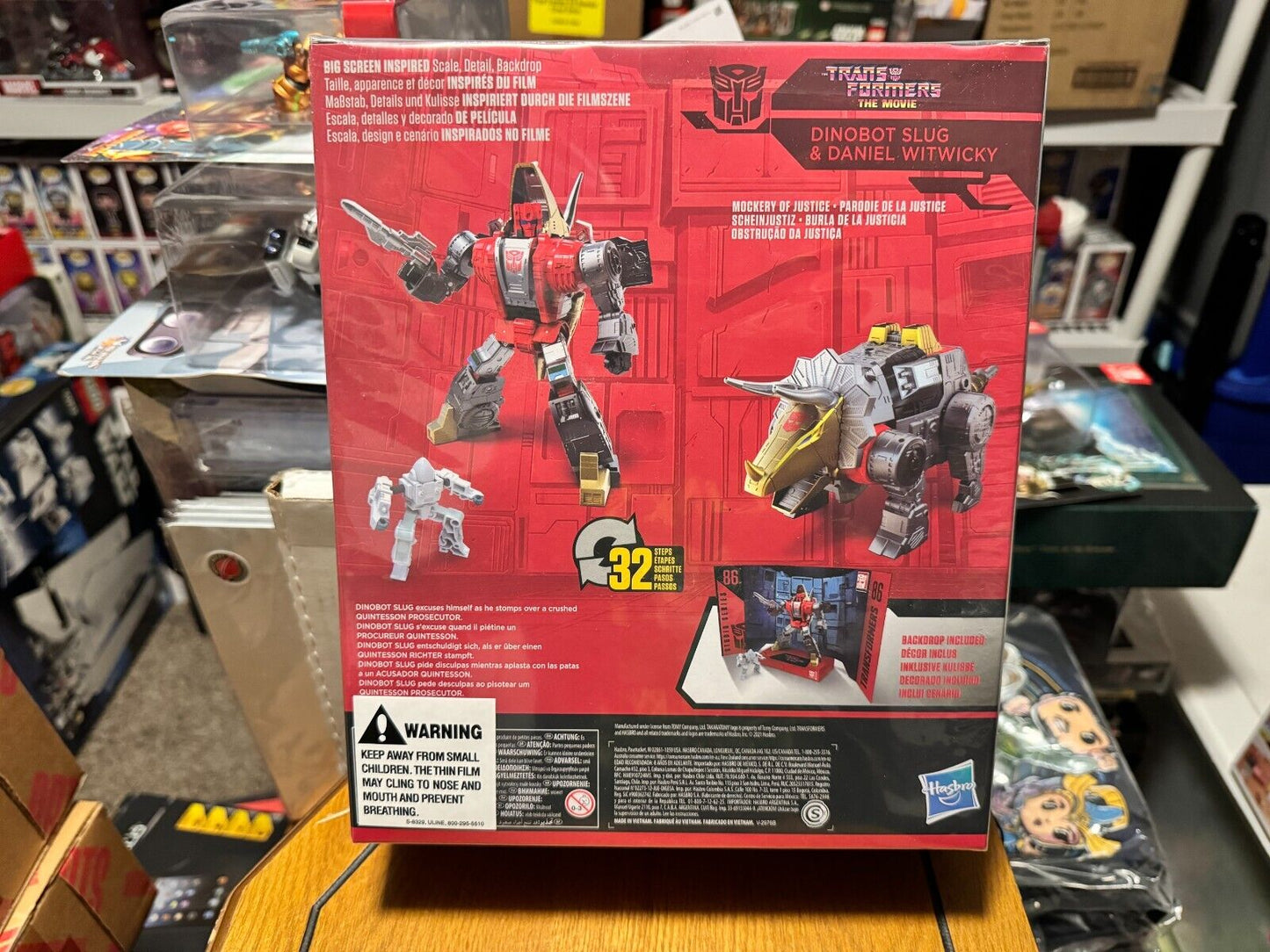 Hasbro Transformers The Movie - Studio Series - Dinobot Slug and Daniel Witwicky