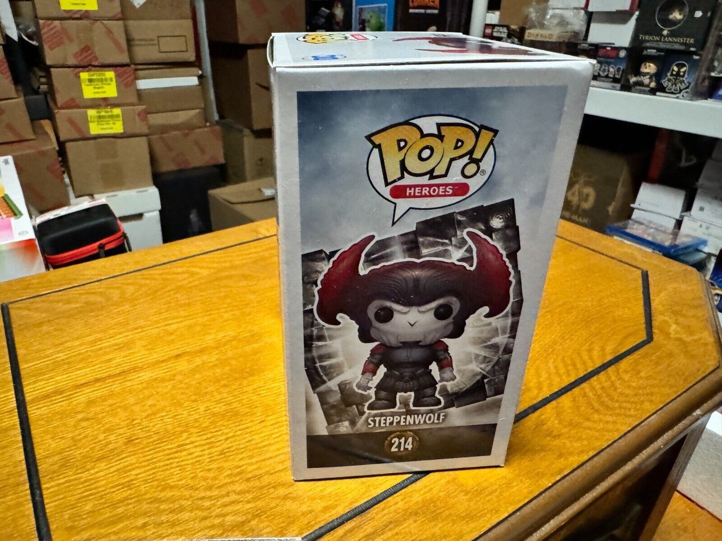 Funko POP! Heroes DC Justice League Steppenwolf #214 Legion Collectors Exclusive