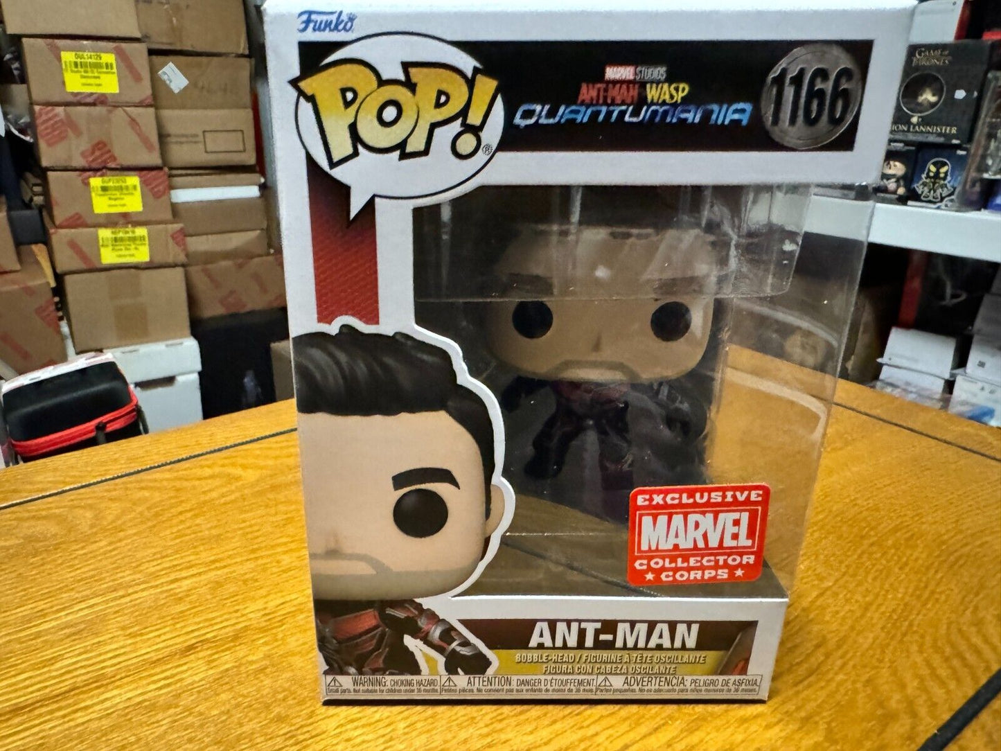 Funko Pop! Ant-Man 1166 - Ant-Man & Wasp Quantumania Marvel Collector Corps