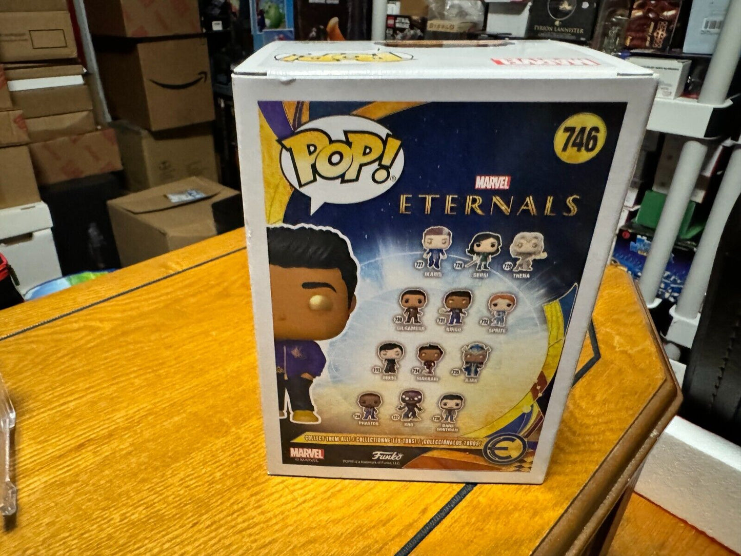 Funko Pop! Marvel Eternals Kingo #746 Marvel Collector Corps Exclusive Vinyl