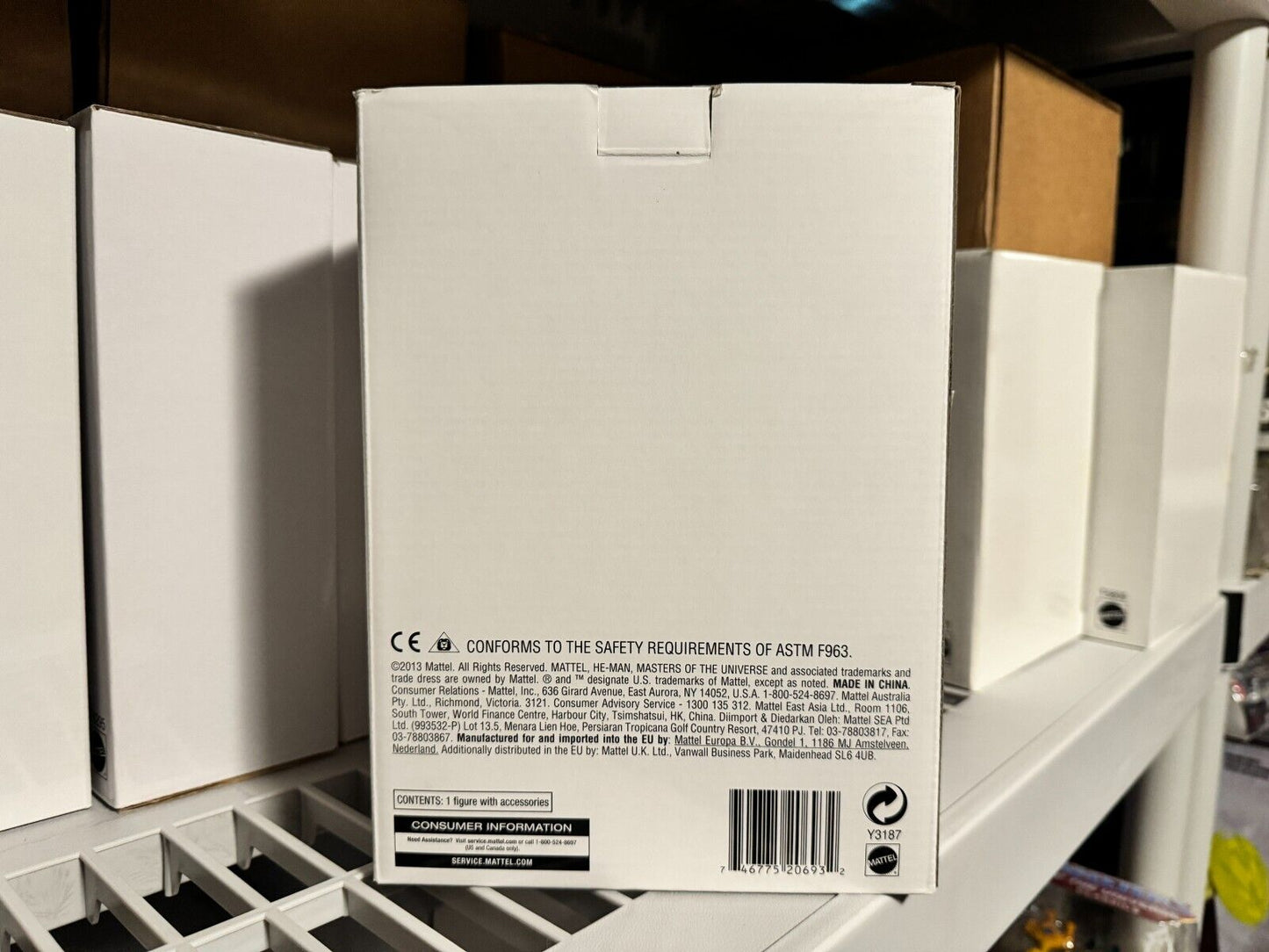 Mattel MOTU Classics Fang Man with mailer box