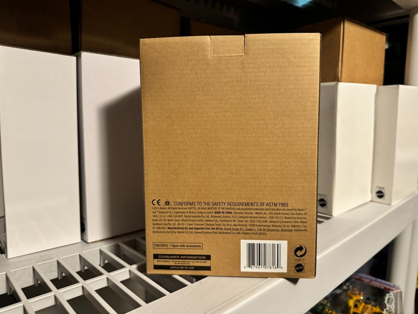 Mattel MOTU Classics He-Ro II with mailer box